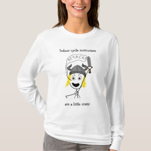 Heller Shirt-Innenc$radfahren-angriff! T-Shirt