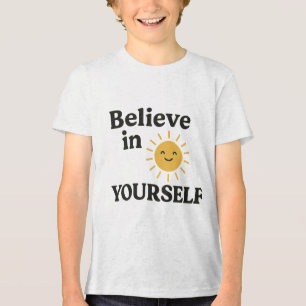"Heller Sonnenschein - Glauben Sie an Ihre Inspira Tri-Blend Shirt