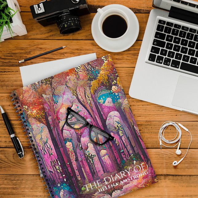 Heller und magischer Wald Notizbuch (Von Creator hochgeladen)