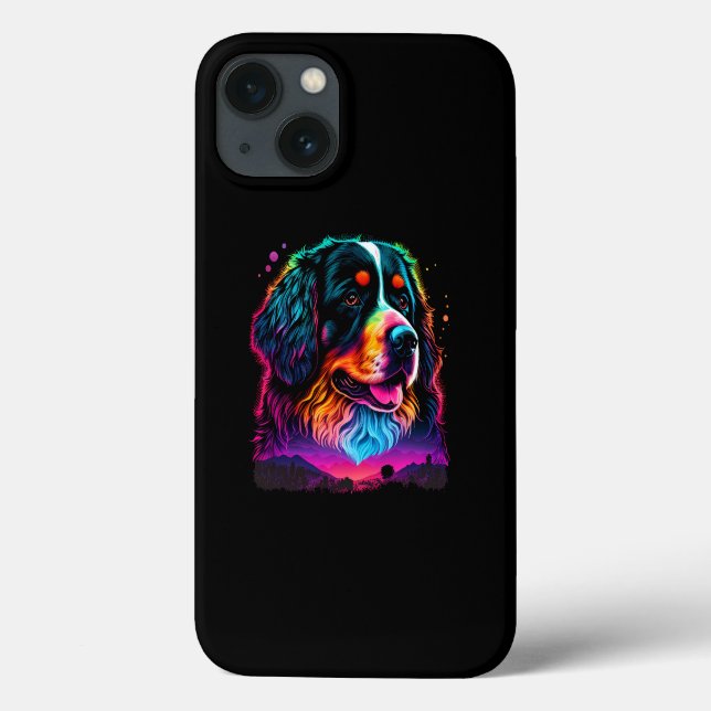 Heller und schöner Berner Hund Case-Mate iPhone Hülle (Rückseite)