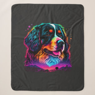 Heller und schöner Berner Hund Sherpadecke