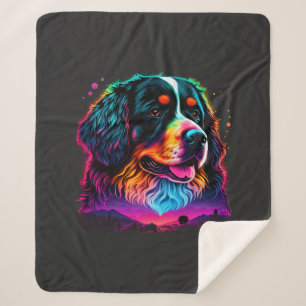 Heller und wunderschöner Berner Sennenhund Sherpadecke