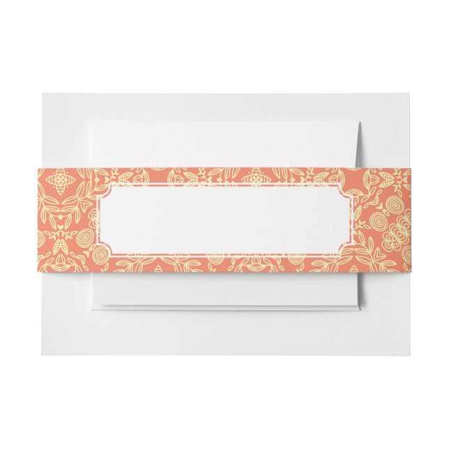 Heller warmer Hintergrund in der Vintagen Art Einladungsbanderole (Vorderseite Beispiel)