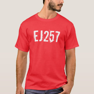 Heller weißer Motor-Code WTI EJ257 T-Shirt
