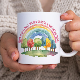 Hellerer Ort Regenbogenwald Lehrer Anerkennung Kaffeetasse