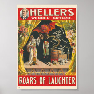 Hellers Wonder Coterie Vintage Poster