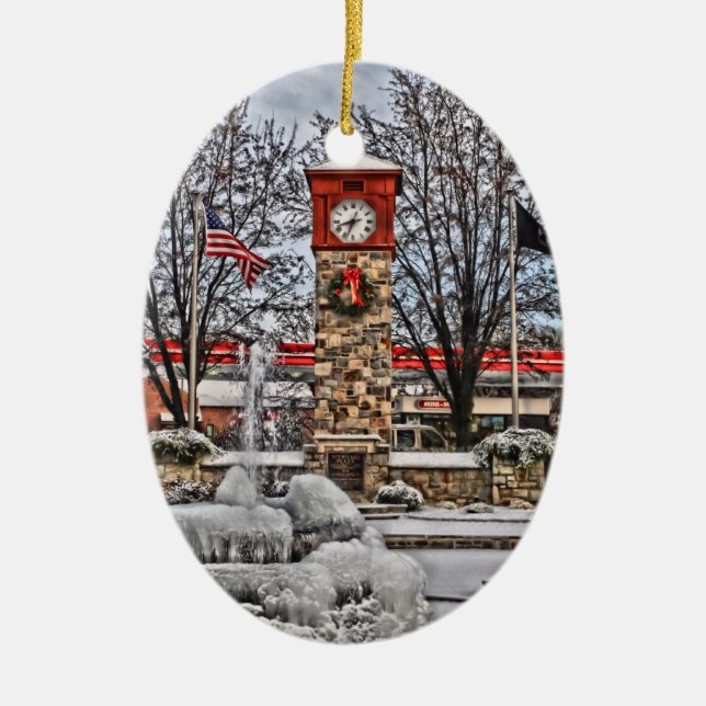Hellertown Keramik Ornament (Vorne)