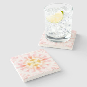 Helles abstraktes Design Steinuntersetzer