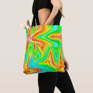 Helles Abstraktes Muster Tasche