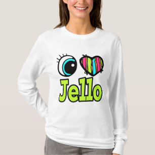 Helles Auge Herz I Liebe Jello T-Shirt