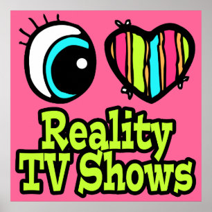 Helles Auge Herz I Liebe Reality TV Shows Poster