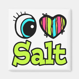 Helles Auge Herz I Liebe Salz Magnet