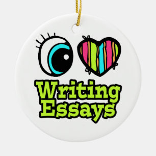 Helles Auge Herz I Liebe schreiben Essays Keramikornament