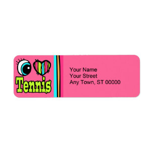 Helles Auge Herz I Liebe Tennis