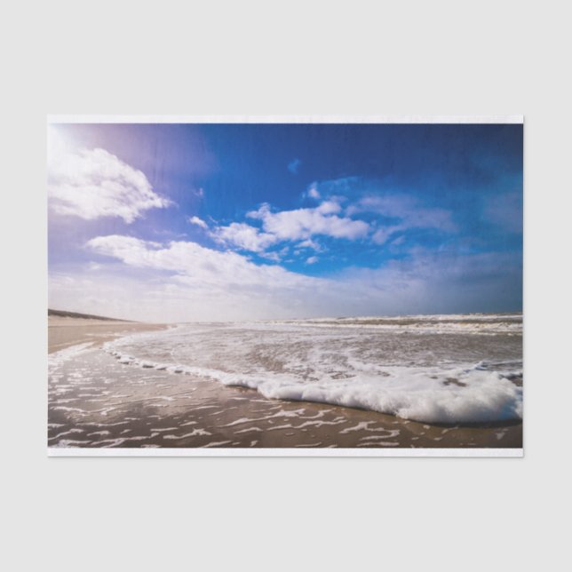 Helles blauer Himmel-u. Seidenpapier (Vorderseite)