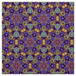 Helles Bohemisches Boho Hippy-Chic-Muster Stoff