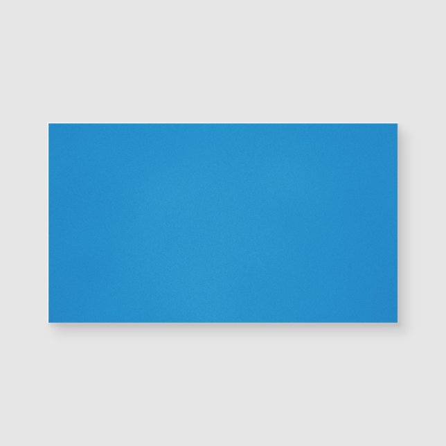 Helles Cerulean Blue mit griny Textur Magnetkarte (Vorderseite)