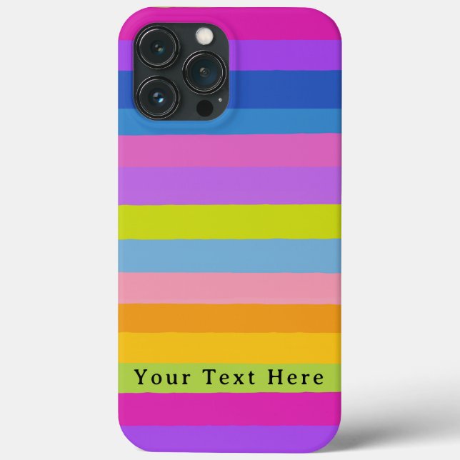Helles Design der Streifen Case-Mate iPhone Hülle (Rückseite)