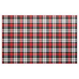 Helles, dunkles, Schwarz-weißes Tartan-Quadrat-Mu Stoff