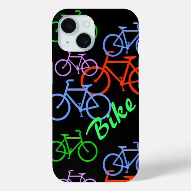 Helles Fahrrad Case-Mate iPhone Hülle (Rückseite)