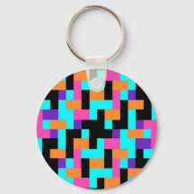 Helles, farbiges geometrisches Quadrat-Muster