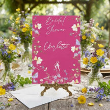 Helles, fett formatiertes Brautparty von Blume