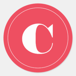 Helles, fett rosa Urlaubspensum Runder Aufkleber