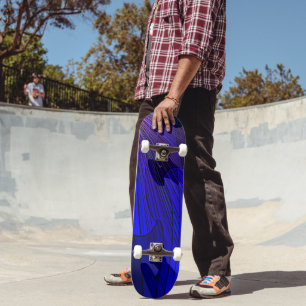Helles geometic Entwurfs-Skateboard des Sternes Skateboard