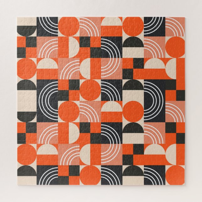 Helles geometrisches Farbblockmuster. (Vertikal)