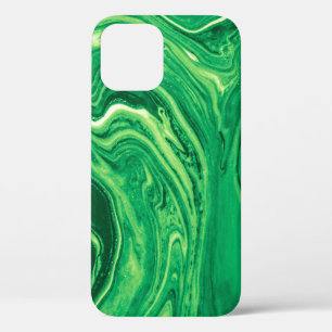 Helles, grünes, kreatives Mischtextil-Design. Grun Case-Mate iPhone Hülle