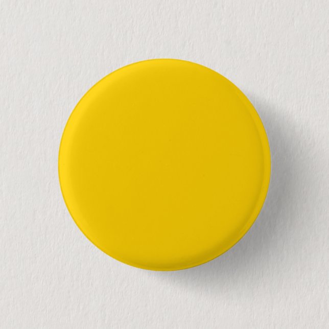 Helles kanarisches Gelb, modischer Farbhintergrund Button (Vorderseite)