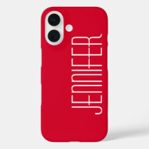 Helles Kirschrot, Personalisierter Jumbo-Individue