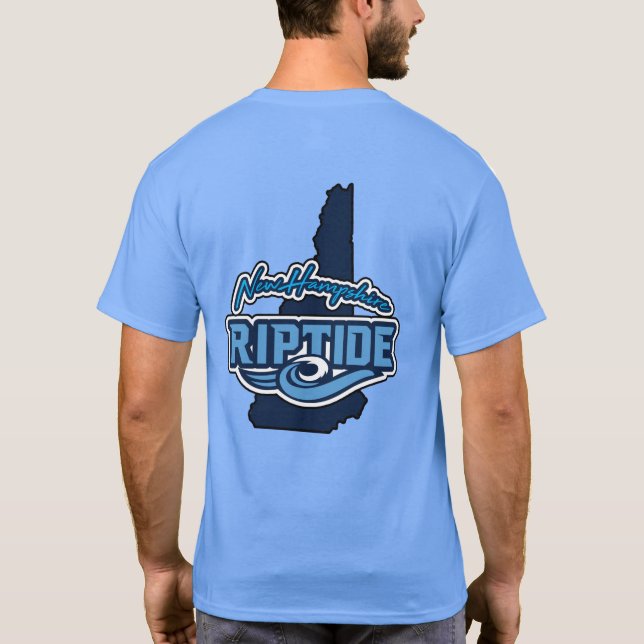 Helles klassisches T-Shirt (Rückseite)