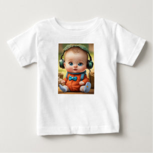 Helles kleines Gehirn - Smart Baby Face T-shirt