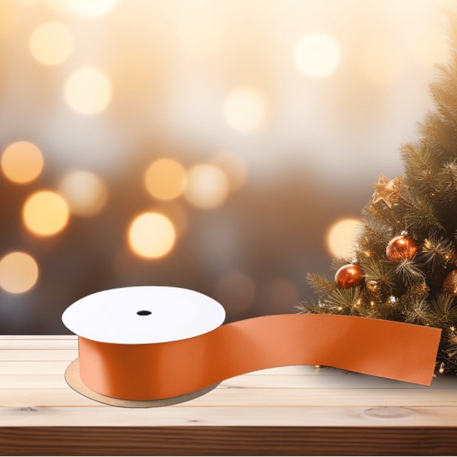 Helles, lebendiges Orange Satin Ribbon Satinband (Von Creator hochgeladen)