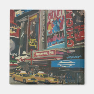 Helles Licht-Times Square 2012 Magnet