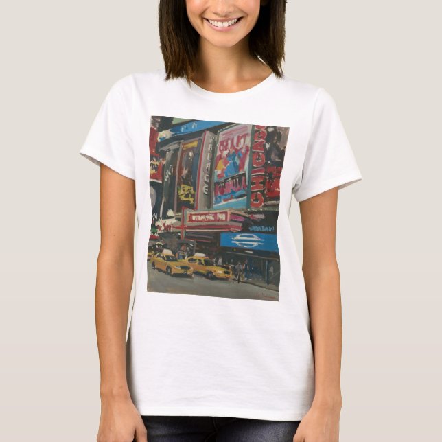Helles Licht-Times Square 2012 T-Shirt (Vorderseite)