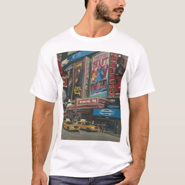 Helles Licht-Times Square 2012 T-Shirt (Vorderseite)