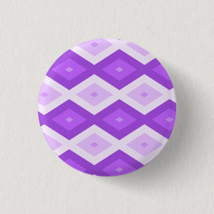 Helles lila Diamantmuster Button