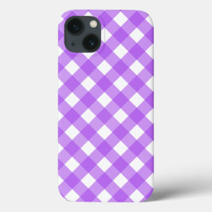 Helles lila Gingham Case-Mate iPhone Gehäuse Case-Mate iPhone Hülle