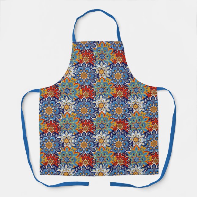 helles Mandala Schürze (Vorderseite)