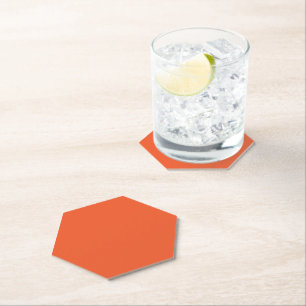 Helles massives orange Hintergrund Untersetzer