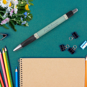 Helles, modernes Pen des Blumenlehrers Kugelschreiber