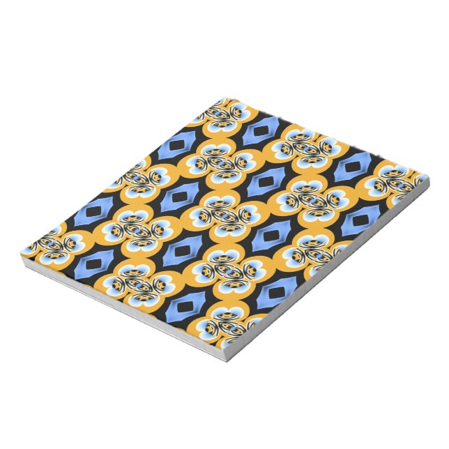 Helles Muster Notizblock (Rotiert)