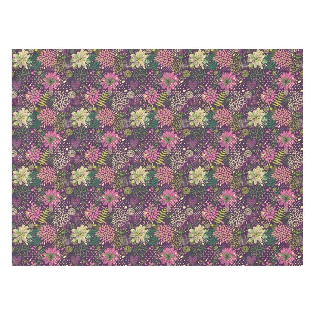 Helles Muster Tischdecke (Vorderseite (Horizontal))