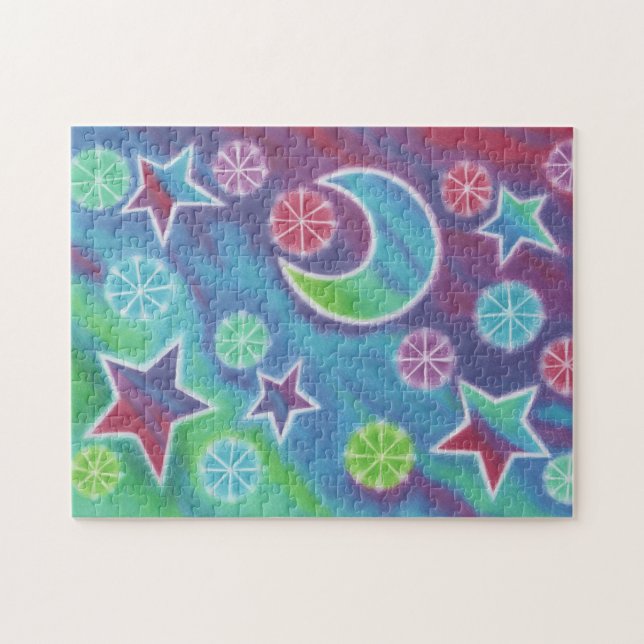 Helles Nachtpuzzle (Horizontal)