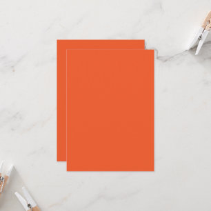 Helles Orange Minimalistisches Einheitliches Hinte Einladung
