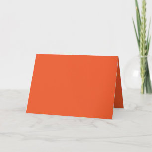 Helles Orange Minimalistisches Solid Background Einladung