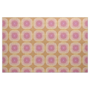 Helles Pastell Pink Gelb Ocker Bali Batik Muster Stoff
