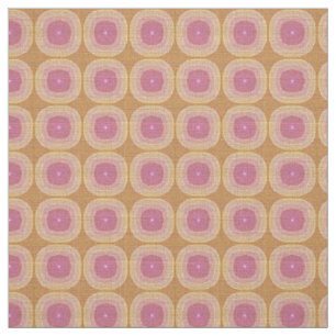 Helles Pastell Pink Yellow Ochre Bali Batik Muster Stoff